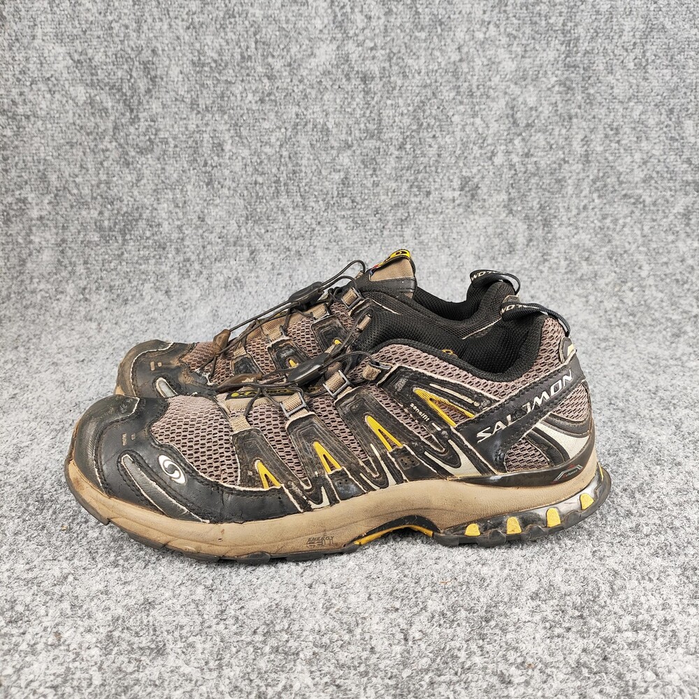 Salomon XA Pro 3D Shoes Mens Size 8.5 Brown Trail Running Hiking Sneakers 449125